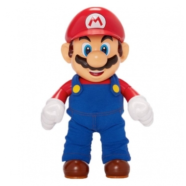 Super Mario Fiugrin articulata interactiva cu sunete It's-A Me! Mario 36 cm