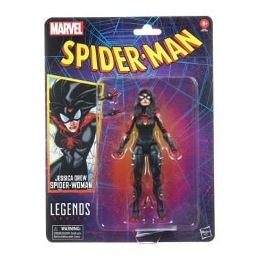 Spider-Man Marvel Legends Retro Collection Actionfigur Jessica Drew Spider-Woman 15 cm