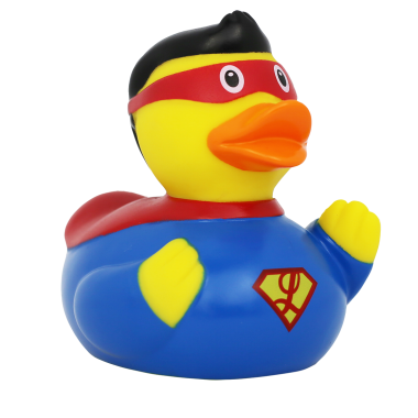Superhero Duck 8.5 cm (RățuÈ™că fantezie de cauciuc)