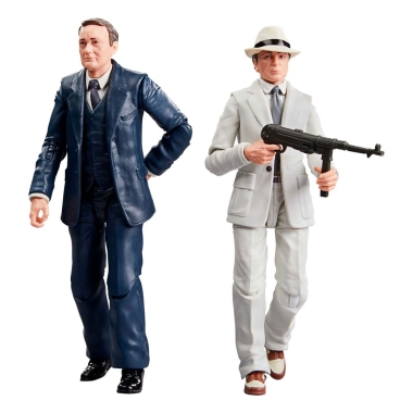 Indiana Jones Adventure Series Set 2 figurine articulates Marcus Brody & René Belloq (Ark Showdown) (Raiders of the Lost Ark) 15 cm