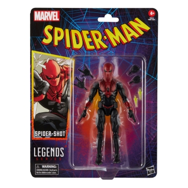 Spider-Man Comics Marvel Legends Figurina articulata Spider-Shot 15 cm