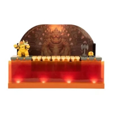 World of Nintendo Super Mario Set de joaca Bowser Battle Deluxe