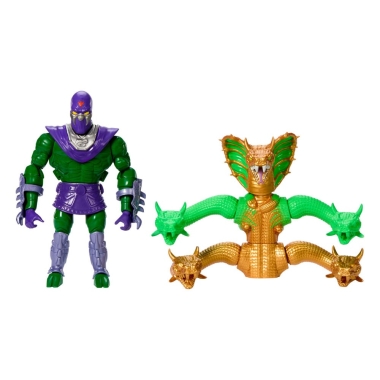 MOTU x TMNT: Turtles of Grayskull Deluxe Figurina articulata King Hiss 14 cm