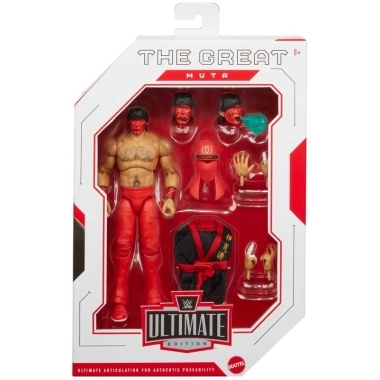 WWE Ultimate Edition Figurina articulata The Great Muta (Wave 25, red) 15 cm