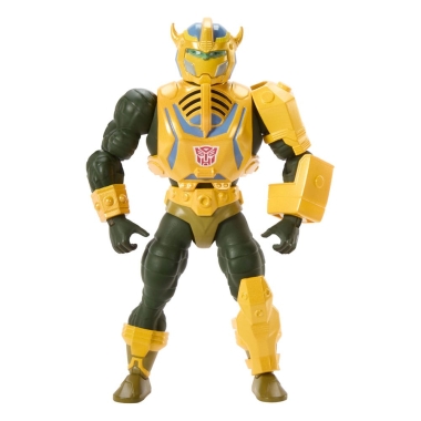 Masters of the Universe x Transformers Figurina articulata Bumblebee Armor Man-At-Arms 14 cm