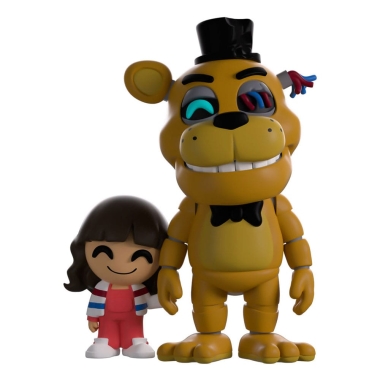 Five Nights at Freddy's Figurine vinil Abby & Golden Freddy 11 cm        