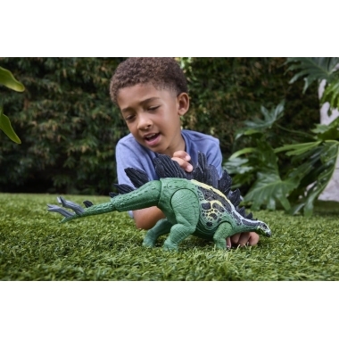 Jurassic World: Survival Figurina articulata Gigantic Thrashers Stegosaurus