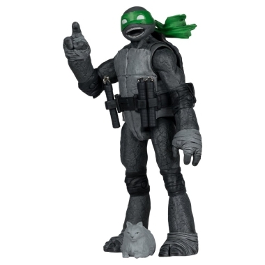 Teenage Mutant Ninja Turtles Page Punchers Figurina articulata Michelangelo (Black White & Green) (Red Platinum Edition) 13 cm