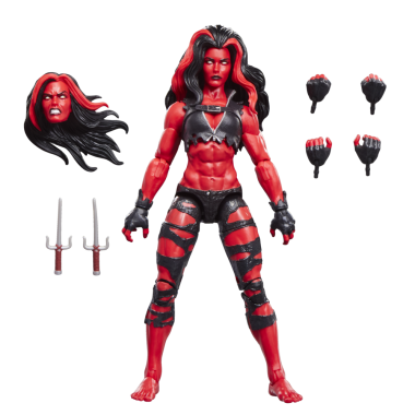 Marvel Legends Hulk Figurina articulata Red She-Hulk 15cm