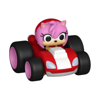 Sonic The Hedgehog Masinuta Diecast cu figurina Amy Rose 5 cm