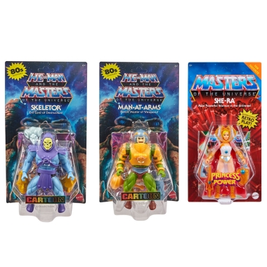 Masters of the Universe Origins Set de 3 figurine 14 cm