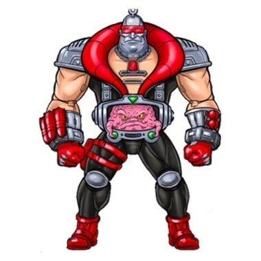Teenage Mutant Ninja Turtles x G.I. Joe Crossover Classics Figurina articulata Krang Droid x Destro 12 cm