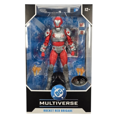 Justice League: Generation Lost DC Multiverse Figurina articulata Rocket Red Brigade (Chase) 18 cm
