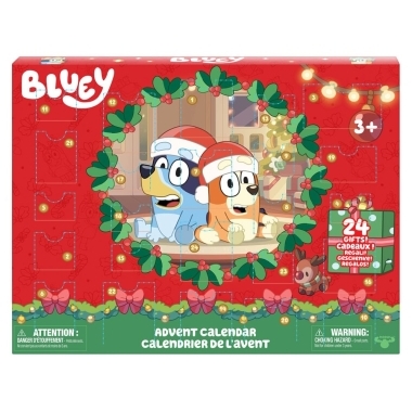 Bluey Calendar cu mini figurine surpriza