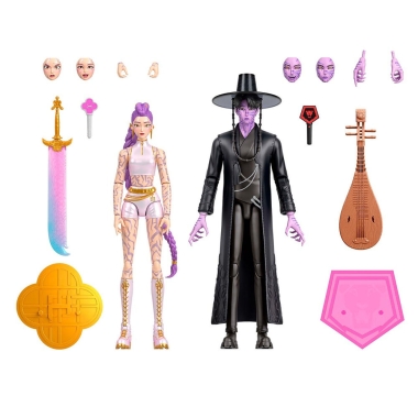 K-Pop Demon Hunters Set 2 figurine articulate Rumi & Jinu 15 cm