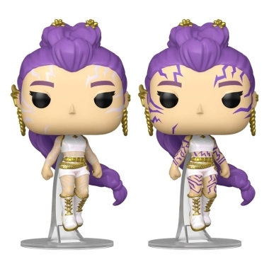 K-Pop Demon Hunters POP! Figurina vinil Rumi with Chase (Glow) 9 cm