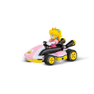 Super Mario Kart Vehicul cu telecomanda si figurina Peach scara 1:32